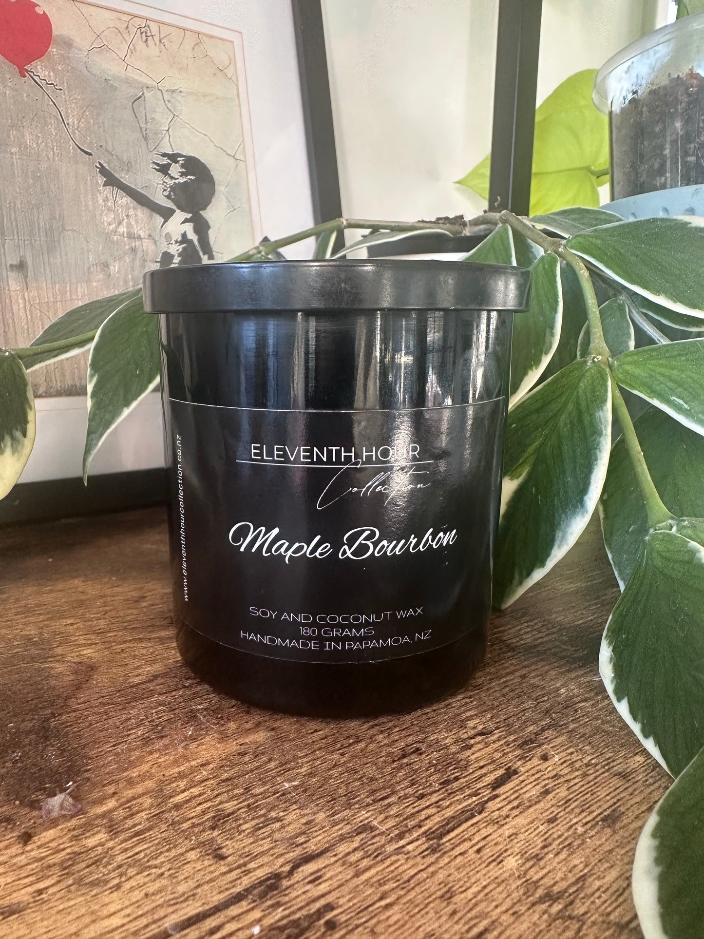 Maple Bourbon container candle