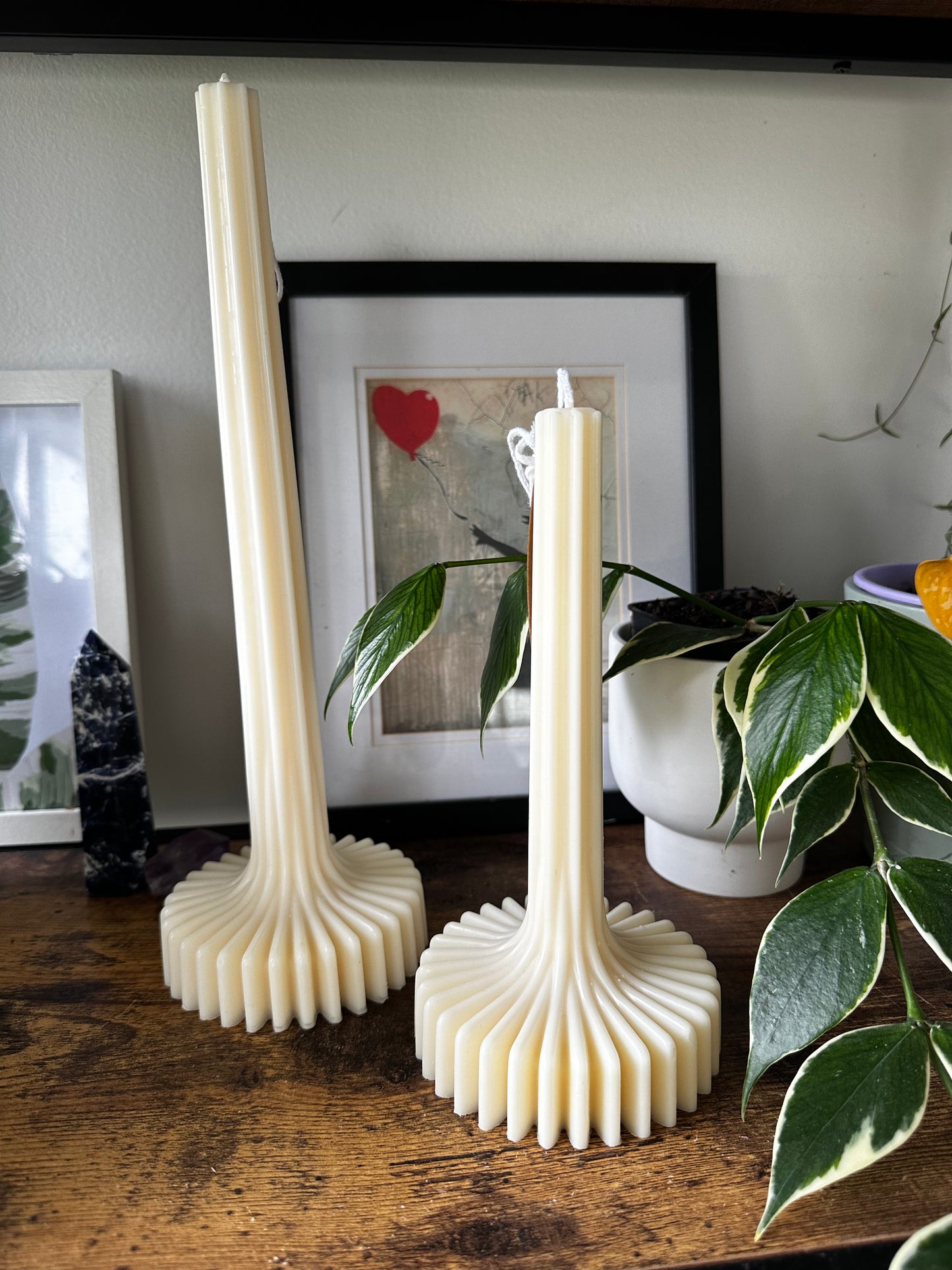 Set of 2 Lamp pillars