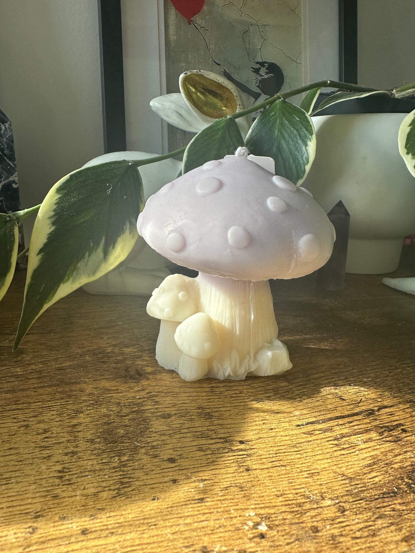 Enchanted Mushroom Candle