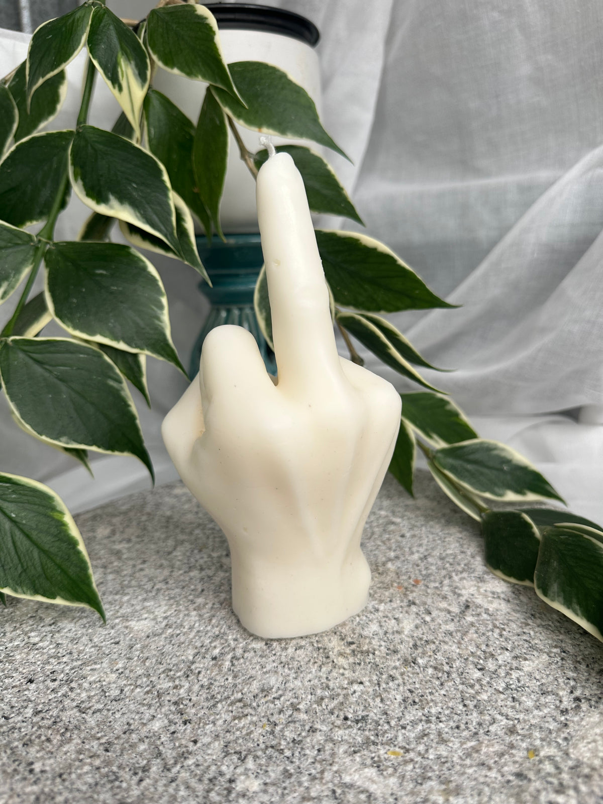 Middle finger, large