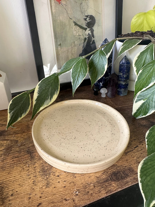 Candle plate, large