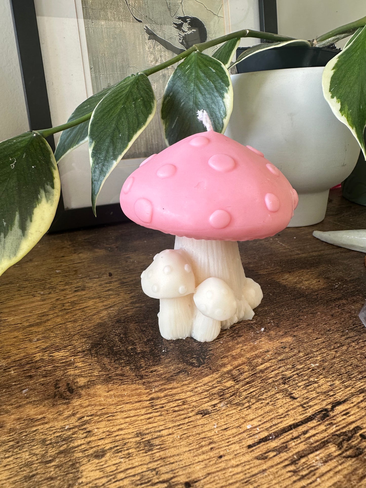 Enchanted Mushroom Candle