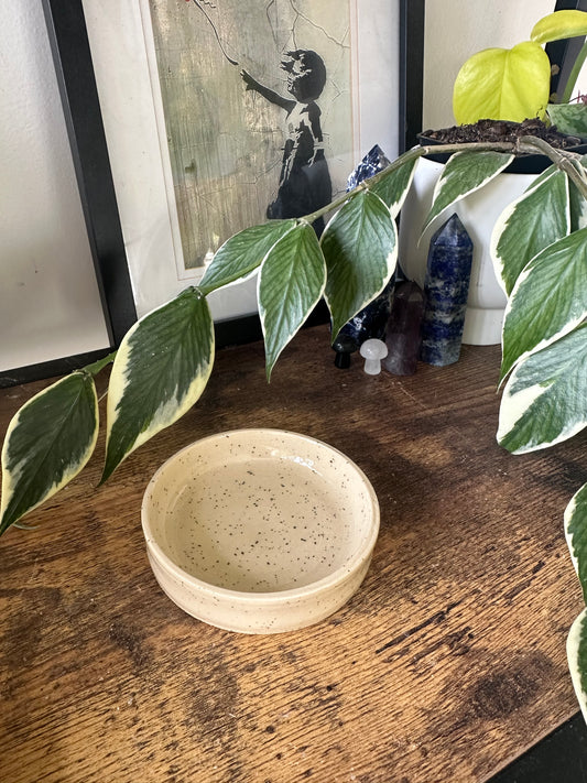 Candle plate, small