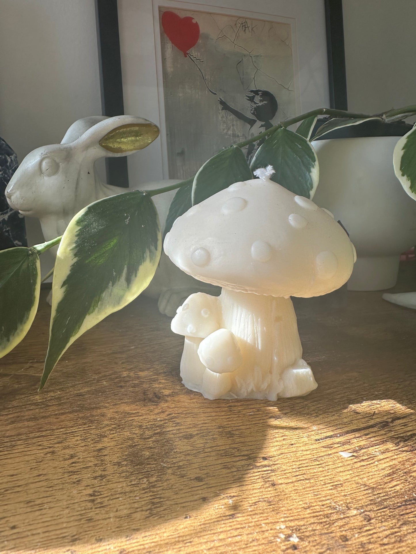 Enchanted Mushroom Candle