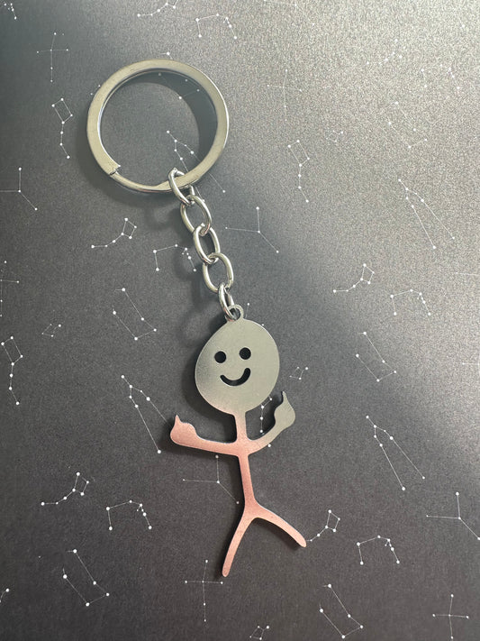 Stickman keychain '2'