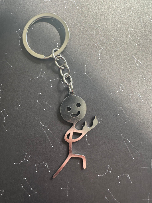 Stickman 1 keychain